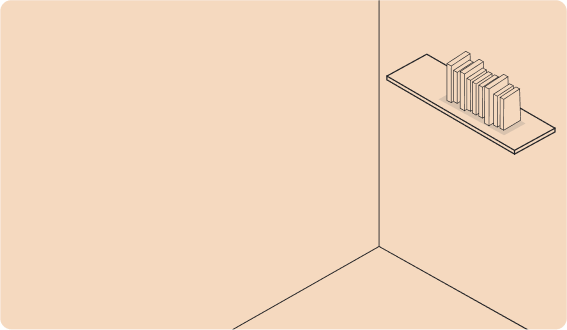 Рисованная декорация из мебели №3